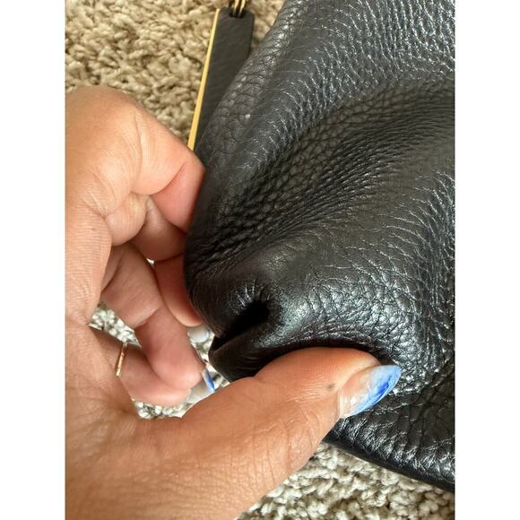 Vince Camuto Taro Tassel Black Leather bag - Picture 9 of 10